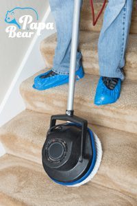 upholstery staircase cleaning by papa bear Clapham - common area cleaning service